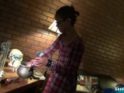 Behind the scenes with pornstar Skin Diamond 5/16