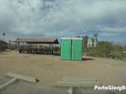 Porta Gloryhole Blonde sucks cock in public 7/16