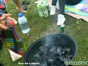 College babe fucked outdoors next to lake 2/16