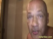 wild african safari cock sharing 1/16