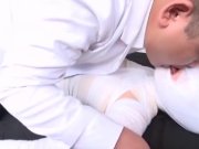 Subtitles bizarre Japanese full body bandage 16/16