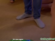 Euro college teens covered in jizz after orgy 6/16