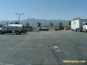 picked up for anal gangbang van orgy 2/16