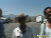 picked up for anal gangbang van orgy 3/16