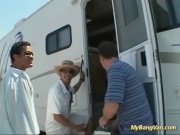 picked up for anal gangbang van orgy 8/16