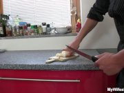 Wife comes in and sees her mom and husband fucking   1/16