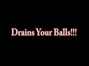 Maggie Green Demands You To Drain Your Balls!  1/16