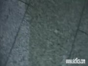 Skinny teen fisting and skewered at each end 12/16