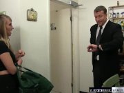 Boss hides camera to film slutty coworker nude  1/16