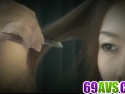 Kazumi Nanase sure loves dealing two cocks  15/16