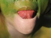 Stark naked Japanese fat frog lady in the swamp HD 10/16