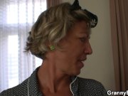 He bangs her old pussy after wild party 8/16