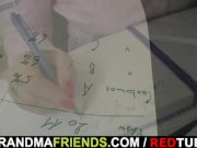 Office bitch enjoys riding his meat 2/16