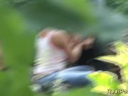 chubby babe gets wild fucked in the forest 4/16