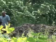 chubby babe gets wild fucked in the forest 5/16