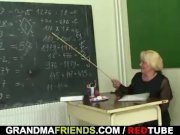 Two studs fuck granny teacher 1/16