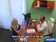 Fake Hospital Tattooed Blonde Loves Doctors Dick 2/16
