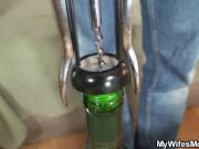 Wife catches him fucking her old mom   4/16