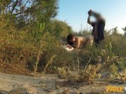 Fake Cop Cute Teen fucks a policeman on a nudist beach 9/16