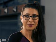 Nerdy Lesbian seduced by Artificial Intelligence  7/16