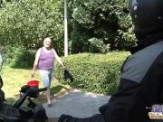 petite girl swallows old cum after grandpa cock ride 1/16