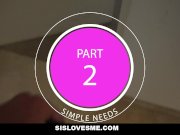 SisLovesMe - Sis Fucked By Sleepwalking Step Brother 7/16