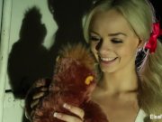 Innocent Elsa fucks a masked stranger in an alleyway 2/16