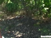 Old Brunette Lady Fuck Along The Train Tracks 9/16