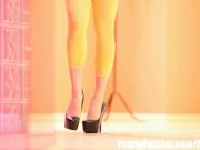 Super Hot Lesbian scene dressed in Neon with Penny Pax & Abigail Mac 1/16