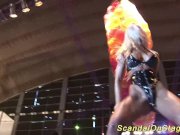 hot stripshow on public stage 2/16