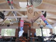 Tiny4K - Go for Gold with petite blonde Scarlett Sage 6/16