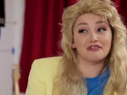 Full Holes - BJ & BF Caught by MILF aunt Fucky Threesome 1/16