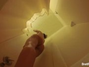 Sexy blonde Brett Rossi takes a nice shower 8/16