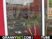 Huge titted granny tastes yummy cock 5/16