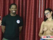 Strip darts turns into a threesome  7/16