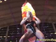 wild public dildo sex show 2/16