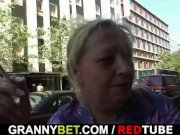 Old granny is banged by an young pickuper 1/16