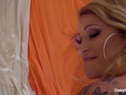 Sexy tattooed blonde Daisy gets some good POV cock 16/16