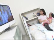 Hina Aisawa smooth Asian threesome on cam  2/16