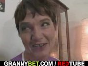 Old mom enjoys riding hard cock 4/16