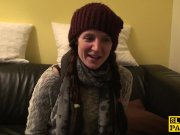 English sub slut footfucked and dominated 1/16