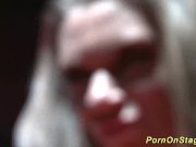 babe fisting herself on public stage 3/16