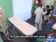 FakeHospital Sexy aussie tourist with big tits loves doctors cum in pussy 5/16