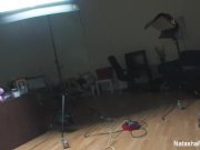 Busty Natasha oils up her tits and plays with her pussy 13/16