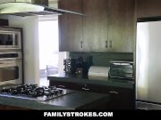 FamilyStrokes - Step-Siblings Fuck During Movie Night 2/16