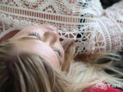 Beauty Lana Toying Her Shaved Pussy 3/16