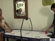 Natalie gets hard fuck from brother-in-law and a sticky facial 1/16