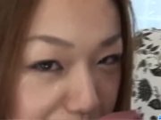 Cute, Serina Hayakawa, starts throating cock  16/16