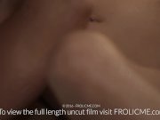 FROLICME - Slender blond devours boy friends huge cock 15/16
