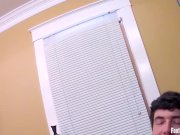 Footjob Virgin - Amateur cutie has feet worshipped 5/16